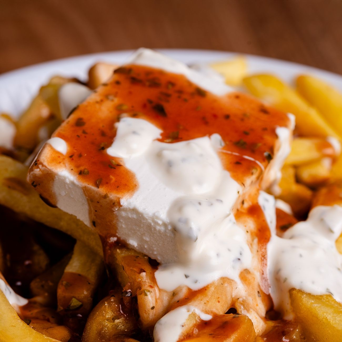 Strikers late night loaded fries