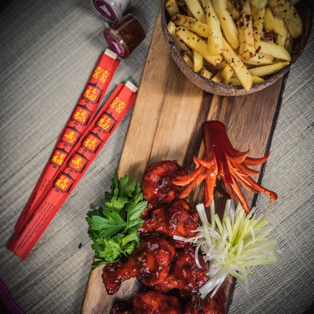 Strikers wings and game day food